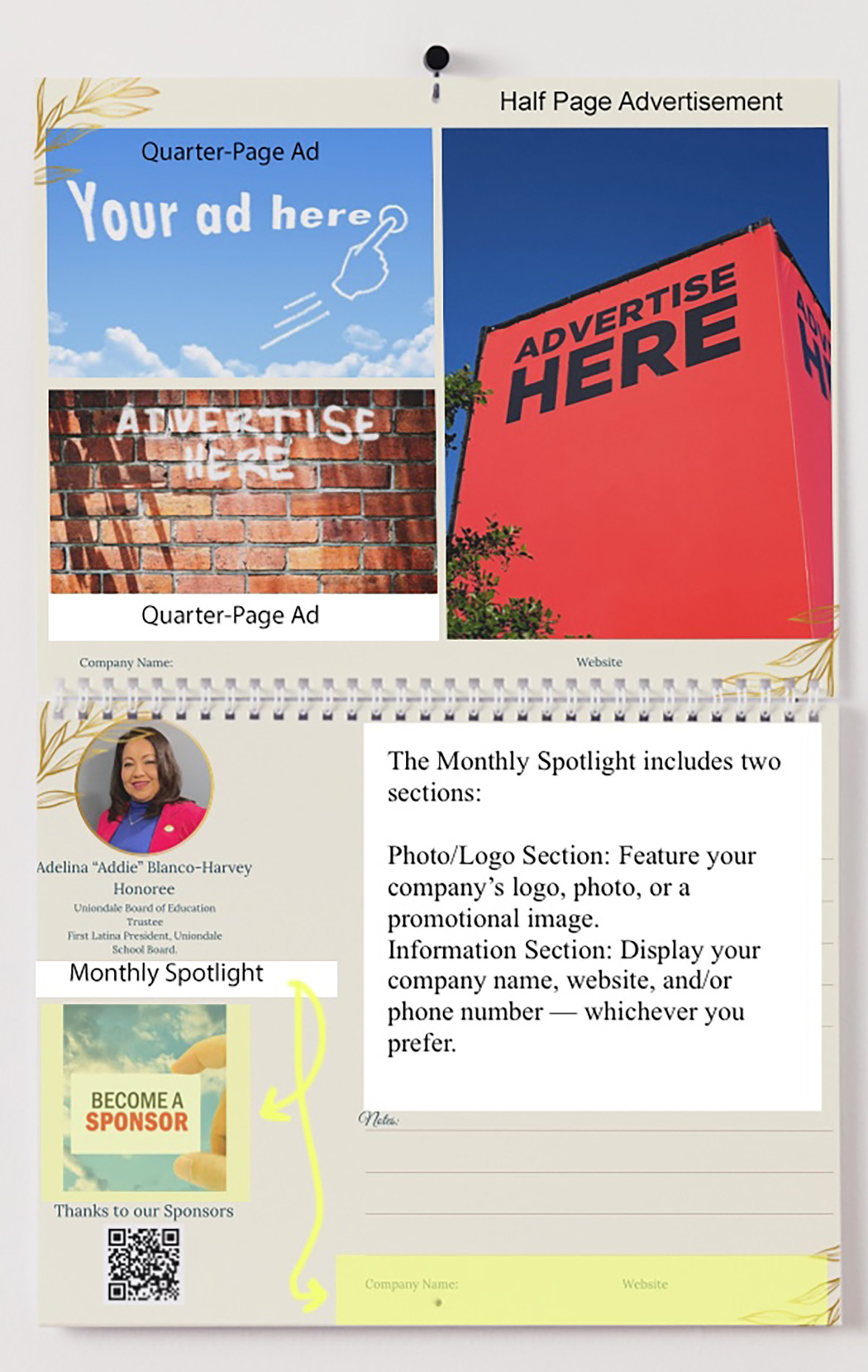 Calendar Ad Sample - John J. Byrne Community Center | UNIONDALE