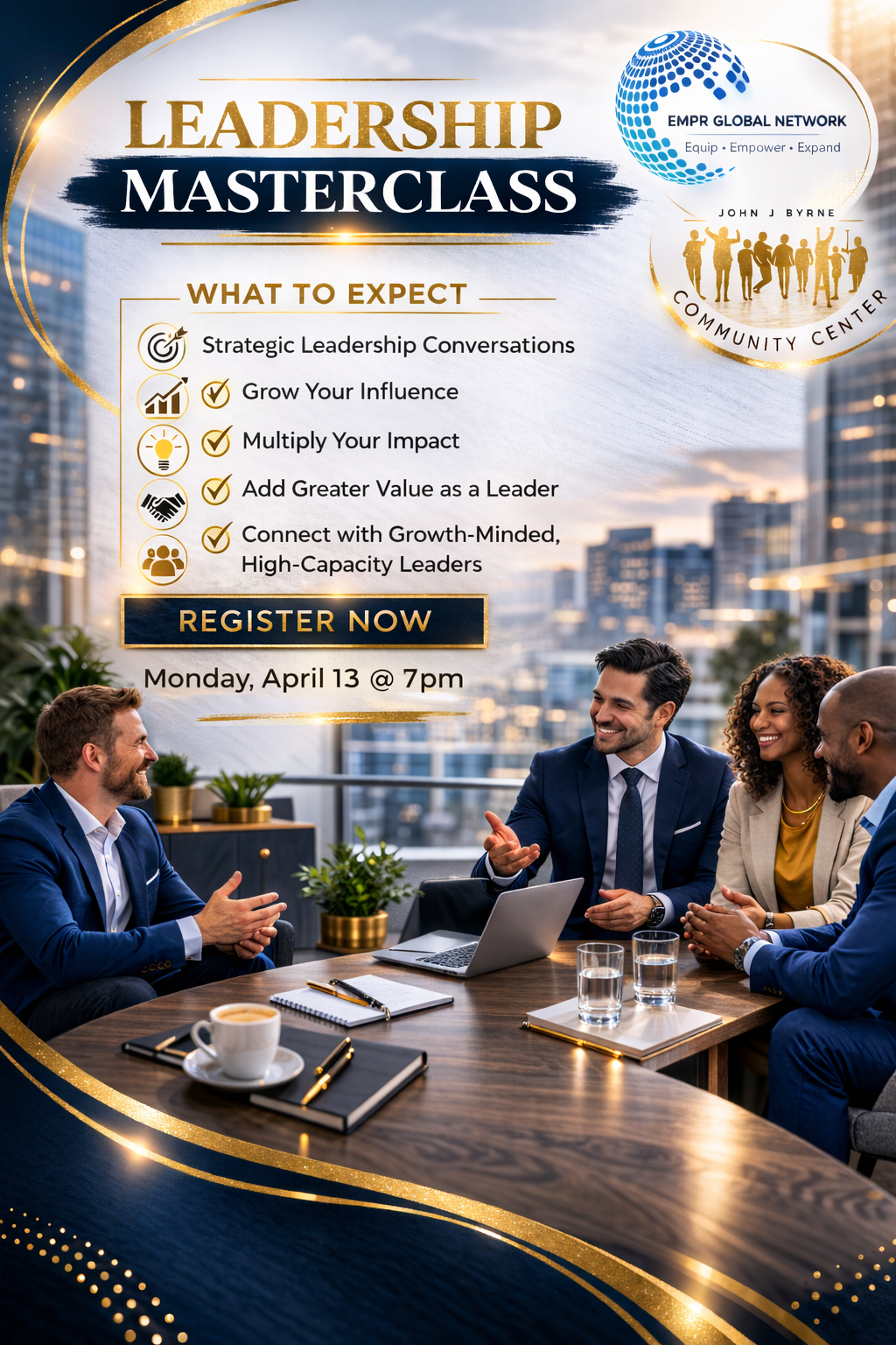 Leadership Masterclass 13 april 2026