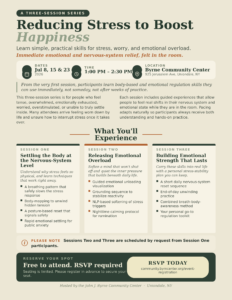Reducing Stress Flyer – Jul 8 15 23 2026
