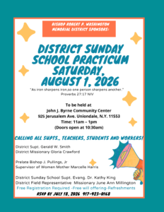 Sunday School Practicum – 925