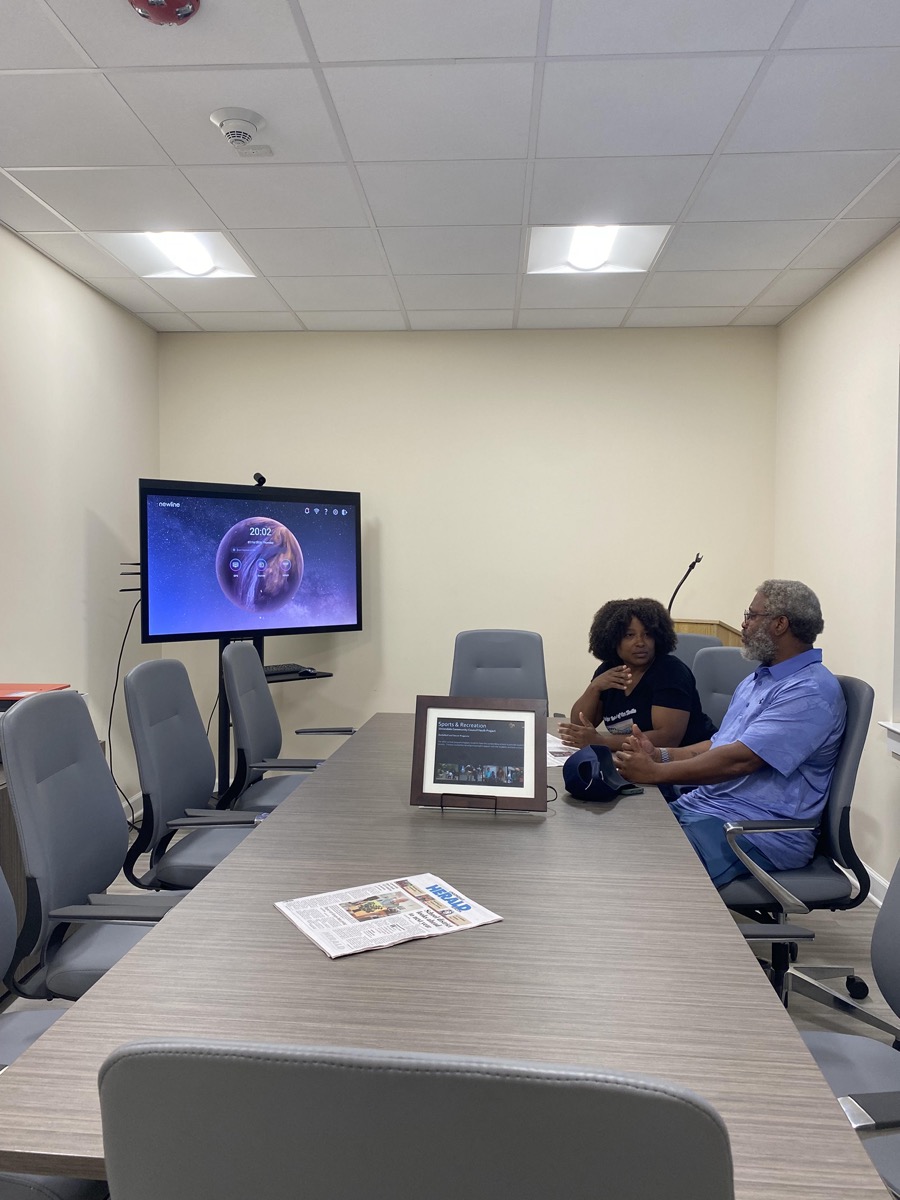 Meeting in the Conference Room